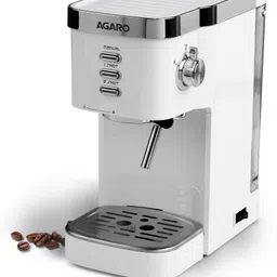 agaro Regency Espresso Coffee Maker, Adjustable Pressure up to 20 Bars, 2 Cups Coffee Maker-picture-37