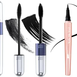 2in1 Long Lasting Mascara With Long Lasting Ink Pen Eyeliner 16 ml-22