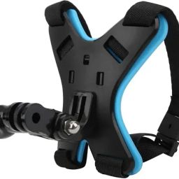 Nizix Universal Helmet Chin Mount – GoPro Hero 9/8/7/6 + Phone Clip & Screw Strap-24