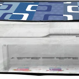 JMT Printer Cover For HP Desk Jet 4155e All in One Printer (Blue Check Print) Printer Cover-image-16
