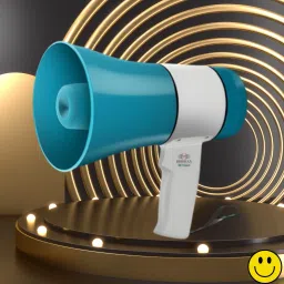 Handheld Megaphone with Siren, Microphone & Rechargeable for Outdoor EventsA175 Megaphone Portable Megaphone Siren Loudspeaker Function &Long Battery BackupU175 Outdoor PA System-81