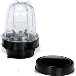 Bullet Jar for Mixer Grinder Small Set of 1 (350 ML) Mixer Juicer Jar-picture-5