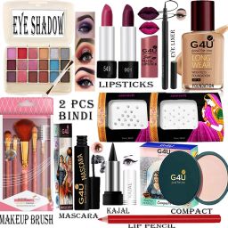 16 Piece Complete Makeup Kit for women | Glamour Festive Makeup Set 36-image-4