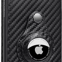 Men Slim AirTag Wallet with RFID Blocking Stylish Fitness Smart Tracker-36
