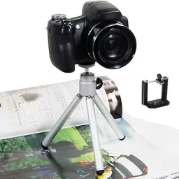 BUFONA Camera Phone Rotating Flexible Tripod Stand Tri-Mini Tripod with BallHead Holder Tripod, Tripod Kit, Tripod Clamp, Tripod Ball Head-37