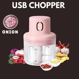 sacro Electric Chopper, Rechargeable Chopper for Kitchen Vegetable & Onion Garlic E89 Electric Vegetable & Fruit Chopper-picture-13