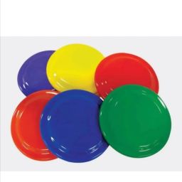 Frisbee disc for outdoor play, flying disc for sport (pack of 6) Plastic Sports Frisbee-image-10