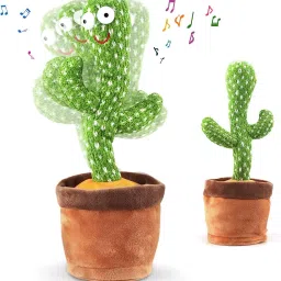 Dancing Cactus Toy for Kids – Talking, Singing, LED, Voice Recording Fun-picture-10
