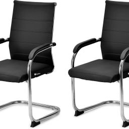 Leatherette Office Arm Chair-image-53