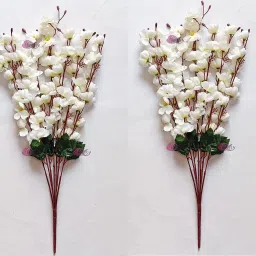 White Orchids Artificial Flower-10