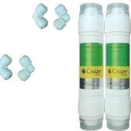 Cruze Gold Pre Carbon & Sediment Filter(2Pcs +4Elbowo)-A14 Solid Filter Cartridge-image-80