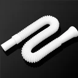 PVC HOSE PIPE FOR WASH BASIN/ SINK 0.112 PVC Kitchen Pipe for Sink/ Waste/ Wash Basin Expandable & Flexible Drain Pipe Hose Pipe-image-72