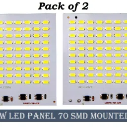 (Pack of 2) 70 SMD led circuit board kit for 50 watt led lightLed Panel Electronic Components Electronic Hobby Kit-2