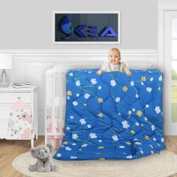 Printed Double Crib Baby Blanket forMild Winter-image-2