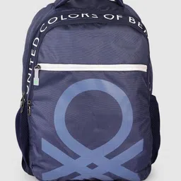 United Colors of Benetton Unisex Brand Logo Printed Backpack-49