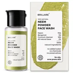 BRILLARE Neem Powder Sustainable Face Wash for Acne Prone Skin - 15 g-38
