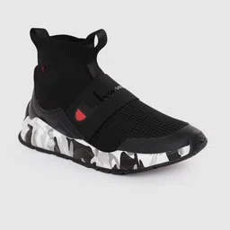 Champion Women Woven Design Brand Logo Printed Mid-Top Rally Pro Camo Sneakers-27