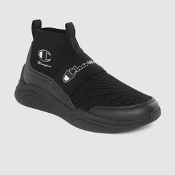 Champion Women Woven Design Brand Logo Printed Mid-Top Lady Legend Sneakers-28
