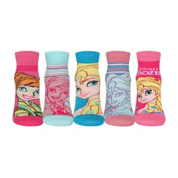 Supersox Kids Pack of 5 Assorted Patterned Ankle-Length socks-65