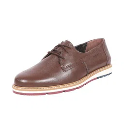 Hidesign Men TAOS Leather Comfort Insole Contrast Sole Sneakers-image-80