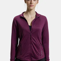 Jockey Antimicrobial Relaxed fit Training or Gym Sporty Jacket-image-17