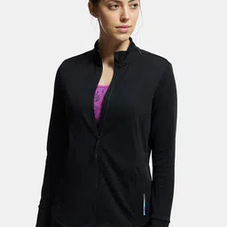 Jockey Antimicrobial Relaxed fit Training or Gym Sporty Jacket-image-89