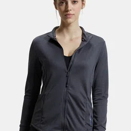 Jockey Antimicrobial Relaxed fit Training or Gym Sporty Jacket-image-88