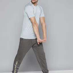 HRX By Hrithik Roshan Men Training Bio-Wash Typography Track Pants-image-43