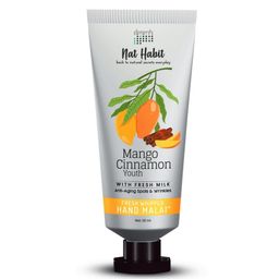 Nat Habit Mango Cinnamon Youth Anti Aging Spots Fresh  Wrinkle Whipped Hand Malai - 25 ml-18