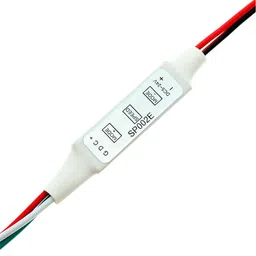 5-24V MINI 3Key LED Controller for WS2811 WS2812B LED Light Strip with White DC5.5*2.1 Jack image 2