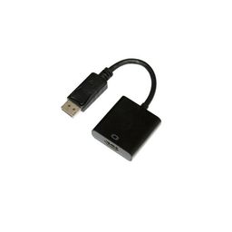 Black Display port to, HDMI Adapter image 1