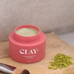 CLAYco. Purifying Matcha Clay Face Mask For Glowing Skin & Acne Care - 50ml-22