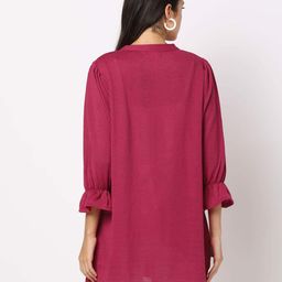 keiko Front-Open Shrug with Ruffle Sleeves image 3
