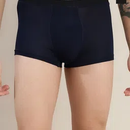 DISPENSER Pack of 2 Underwear Ultrasoft Trunks S1-Trunk-Black-Navy-M-10