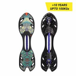 Kids' Waveboard Intense XT Black Green-picture-25