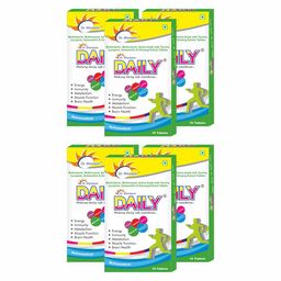 Dr. Morepen Daily Multivitamin,  10 tablet(s)  Unflavoured (Pack of 6) -11
