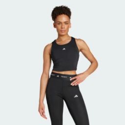 TECHFIT Crop Training Tank Top-image-18