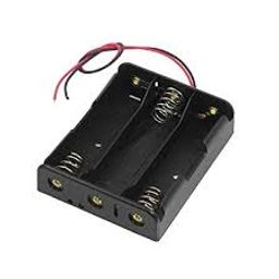 Black Plastic Storage Box Case Holder For Battery 3 x 18650 Cell Box, Without Cover-20