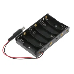 6 x 1.5V AA Battery Holder with DC 2.1 Power Jack-19