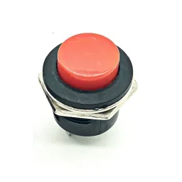 Red R13-507 16mm No Lock Push, Button Momentary Switch 3A, 250V-21