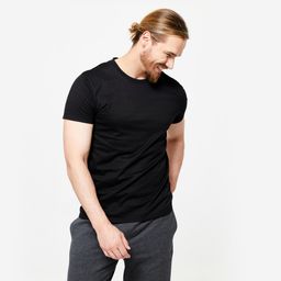Men's Fitness T-Shirt Sportee 100 - Black-image-42