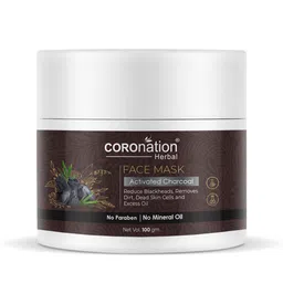 COROnation Herbal Activated Charcoal Clay Face Mask 100 gm-4