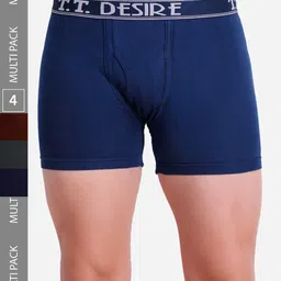 T.T. Pack Of 5 Desire Pure Cotton Trunks-39