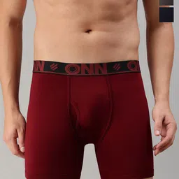 ONN Pack Of 3 Assorted Cotton Trunks ONN_274_AST5_3PC-4