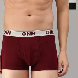 ONN Men Pack Of 3 Assorted Breathability Trunks ONN_254_AST3_3PC-14