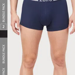 Zoiro Pack Of 2 Logo Printed Detail Trunks-picture-24