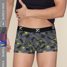 XYXX Men Pack of 3 Printed Shuffle IntelliSoft Micro Modal Trunk-picture-7