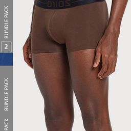 Zoiro Men Pack Of 2 Soft feel Stretchable Trunks-picture-26