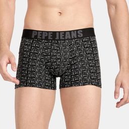 Pepe Jeans Men Black Printed Cotton Trunks OPT01-PBLACK AOPS-picture-36