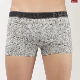 SPORTO Pack Of 2 Printed Pure Cotton Trunk SP-TR-M1021-GM-RE-S-2P-image-64